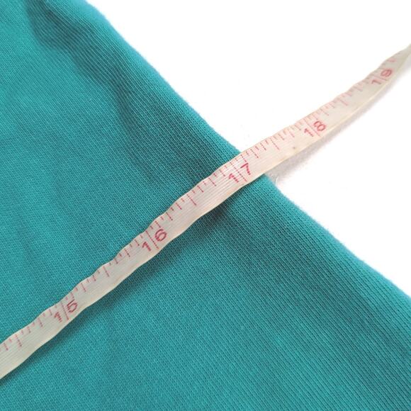 T By Talbots Dress Women's Size Medium Teal Tee - Picture 8 of 9